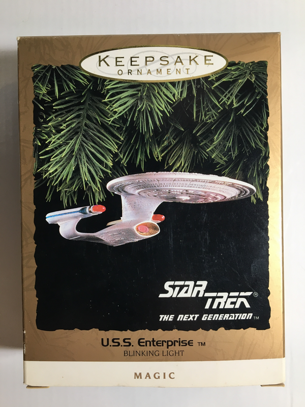 Star Trek The Next Generation U.S.S. Enterprise NCC-1701-D Tree Ornament