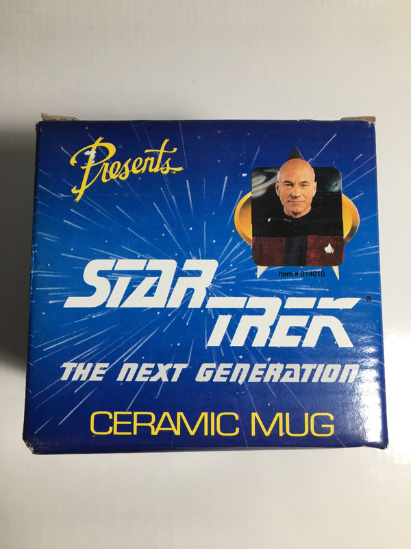 Star Trek The Next Generation Captain Jean-Luc Picard Ceramic Mug