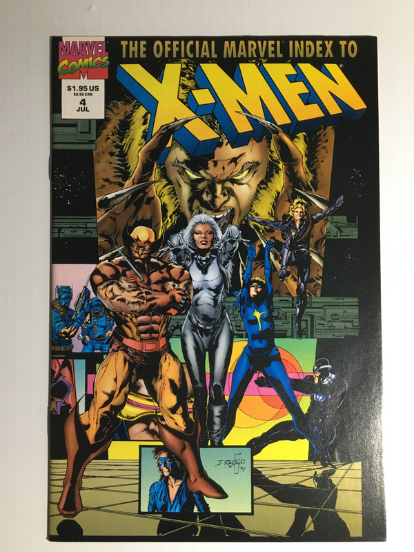 X-Men, The Official Marvel Index To, No.4