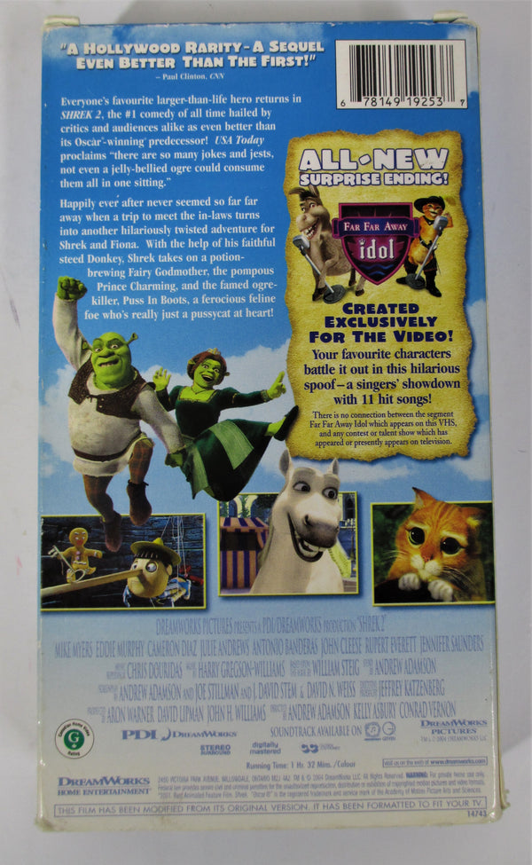 Shrek 2 (VHS)