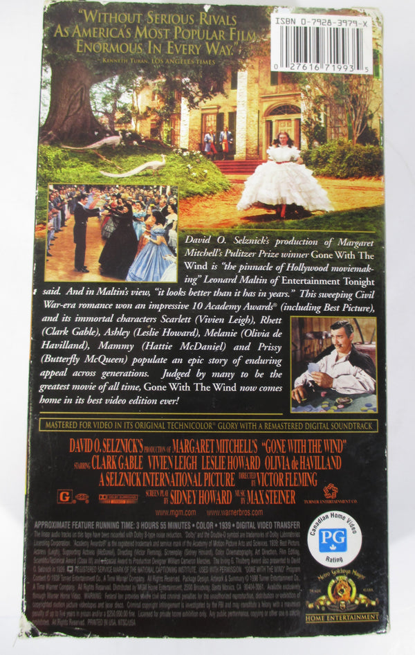 Gone With The Wind (VHS)