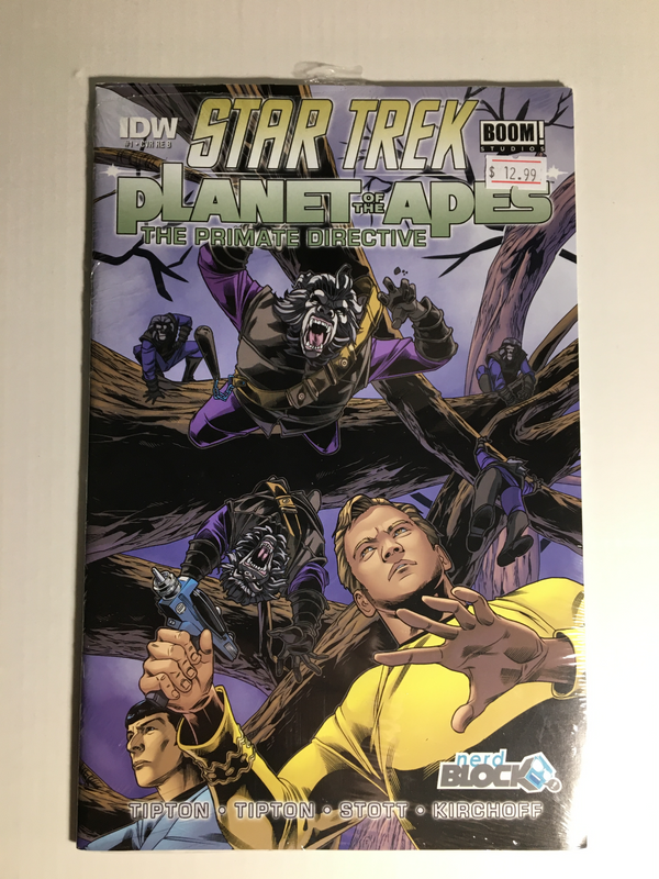 Star Trek / Planet Of The Apes : Prime Directive No.1