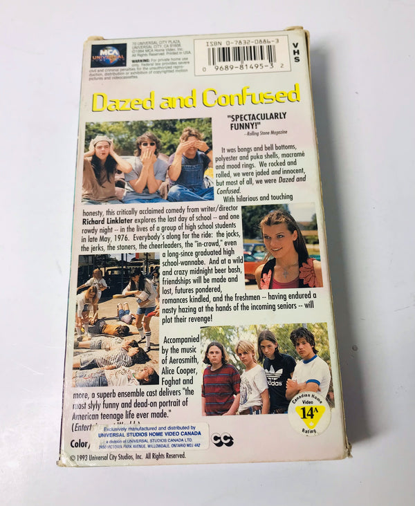 DAZED AND CONFUSED (VHS)